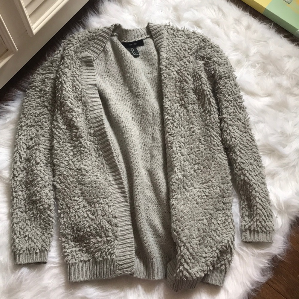 Gray Cardigan